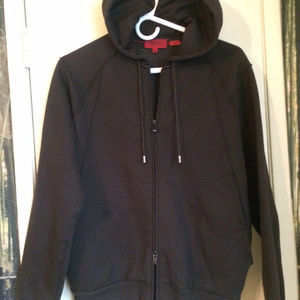 Hugo Boss Mens Cut & Sew Hoodie Black Medium